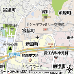 愛知県瀬戸市宮脇町18周辺の地図