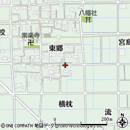 愛知県稲沢市堀之内町東郷708周辺の地図