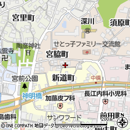 愛知県瀬戸市宮脇町15周辺の地図