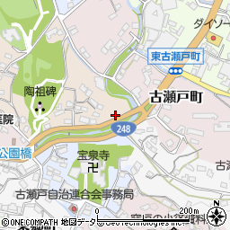 愛知県瀬戸市藤四郎町23周辺の地図