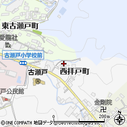 愛知県瀬戸市西拝戸町9周辺の地図