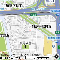 愛知県名古屋市北区玄馬町133周辺の地図