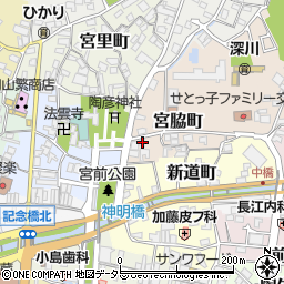 愛知県瀬戸市宮脇町3周辺の地図