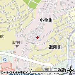 愛知県瀬戸市小金町79周辺の地図