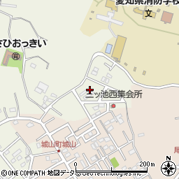 愛知県尾張旭市平子町東194周辺の地図