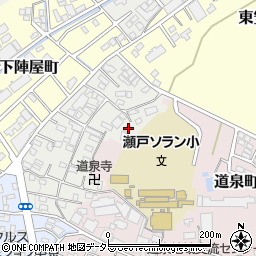 愛知県瀬戸市安戸町23-9周辺の地図