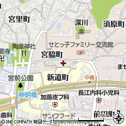 愛知県瀬戸市宮脇町16周辺の地図