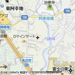 静岡県富士宮市東阿幸地765周辺の地図