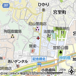 愛知県瀬戸市深川町56周辺の地図