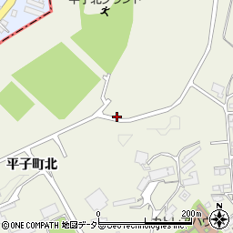愛知県尾張旭市平子町北周辺の地図