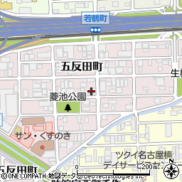 アンリツ名古屋周辺の地図