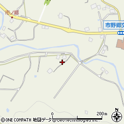 千葉県勝浦市市野郷392周辺の地図