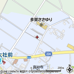 滋賀県犬上郡多賀町多賀1505-3周辺の地図