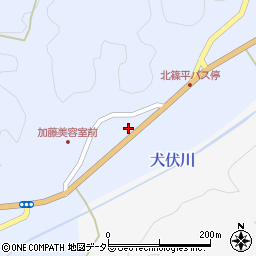 愛知県豊田市北篠平町1057-1周辺の地図