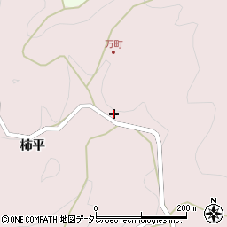 愛知県豊田市万町町餅形周辺の地図