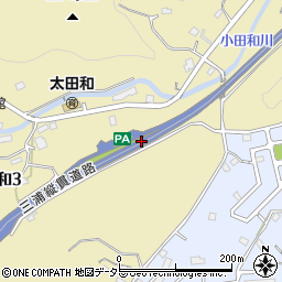 三浦縦貫道路周辺の地図