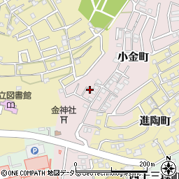 愛知県瀬戸市小金町81-9周辺の地図