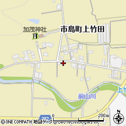 兵庫県丹波市市島町上竹田1006周辺の地図