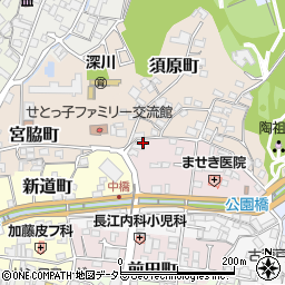 愛知県瀬戸市刎田町46周辺の地図