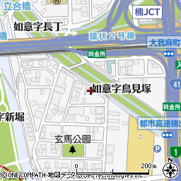 愛知県名古屋市北区玄馬町130周辺の地図