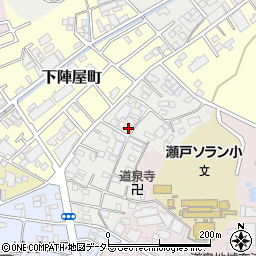 愛知県瀬戸市安戸町41周辺の地図