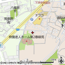 愛知県春日井市下津町523周辺の地図