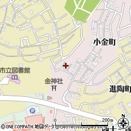 愛知県瀬戸市小金町81-18周辺の地図