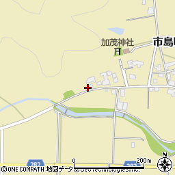 兵庫県丹波市市島町上竹田981周辺の地図