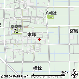 愛知県稲沢市堀之内町東郷709周辺の地図