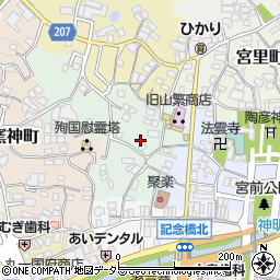 愛知県瀬戸市仲切町周辺の地図