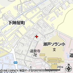 愛知県瀬戸市安戸町37-7周辺の地図