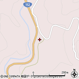 静岡県浜松市天竜区水窪町奥領家4993-1周辺の地図