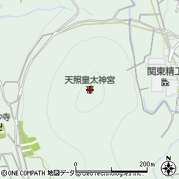 天照皇太神宮周辺の地図