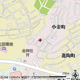 愛知県瀬戸市小金町81周辺の地図