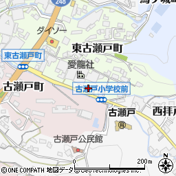 愛知県瀬戸市東古瀬戸町39周辺の地図