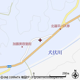 愛知県豊田市北篠平町1057周辺の地図