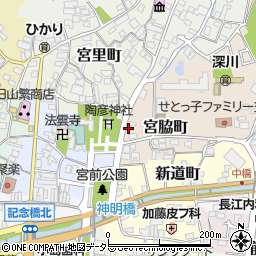 愛知県瀬戸市宮脇町61周辺の地図
