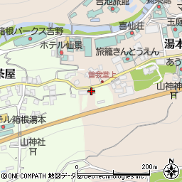 ヤマザキＹショップ箱根西野店周辺の地図