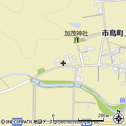 兵庫県丹波市市島町上竹田985周辺の地図