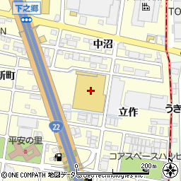 ペットプラザ　清須東店周辺の地図