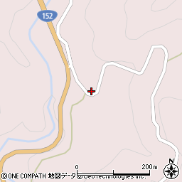 静岡県浜松市天竜区水窪町奥領家5004周辺の地図