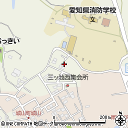 愛知県尾張旭市平子町東105周辺の地図
