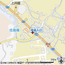 伊藤精肉長坂店周辺の地図