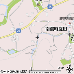 岐阜県海津市南濃町庭田周辺の地図