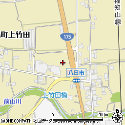 兵庫県丹波市市島町上竹田1109周辺の地図