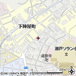 愛知県瀬戸市安戸町20周辺の地図