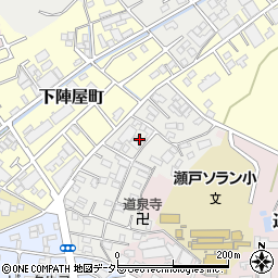 愛知県瀬戸市安戸町36周辺の地図