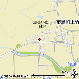 兵庫県丹波市市島町上竹田990周辺の地図