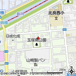 愛知県名古屋市西区玉池町周辺の地図