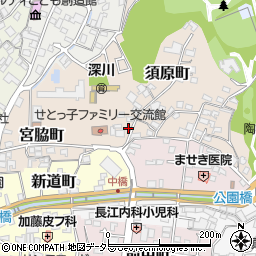 愛知県瀬戸市宮脇町38周辺の地図